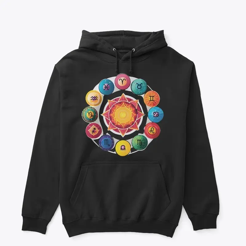 Zodiac Wheel Hoodie